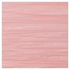 3D素材_木製プレート_四角_ピンク