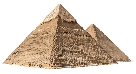 Isolated Pyramids of Giza, Egypt, monumental structures, ancient history, travel destination