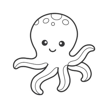 octopus cartoon character