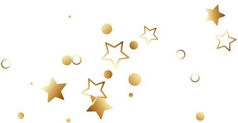 Gold Stars Confetti