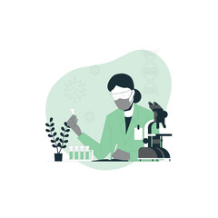 Blood test Disproportionate Illustrations