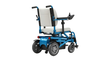 Isolated motorized wheelchair, electric mobility aid for disabled people, portable power chair