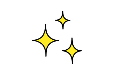 キラキラのアイコン