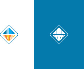 square colorful jewelry logo