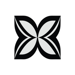 Abstract Gradient Geometric W Letter Logo Design