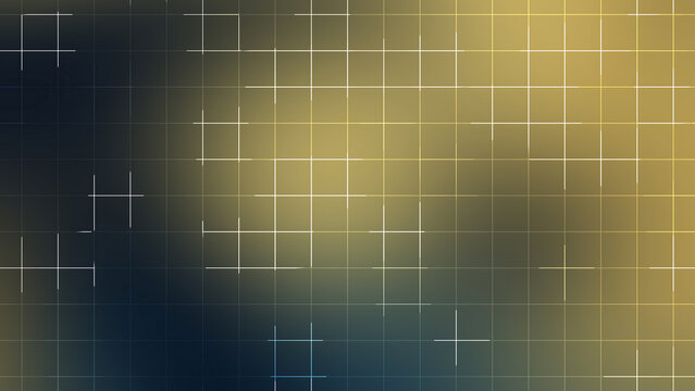 Fototapeta Dark Blue Gold Gradient Grid Line Abstract Background for Luxury Digital Design