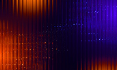 purple, black and yellow glass striped wave lines background