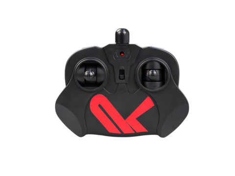 Black and Red RC Controller for Toy Vehicle