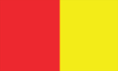 Fototapeta premium Red and Yellow Split Background – Bold High-Contrast Color Design