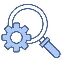 Search Blue Icon