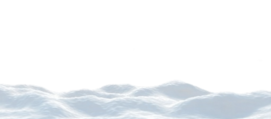 Snowdrift winter cold field scene nature isolated environment.
