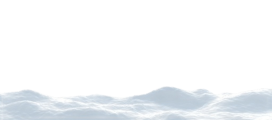 Snowdrift white landscape winter cold scene isolated christmas.