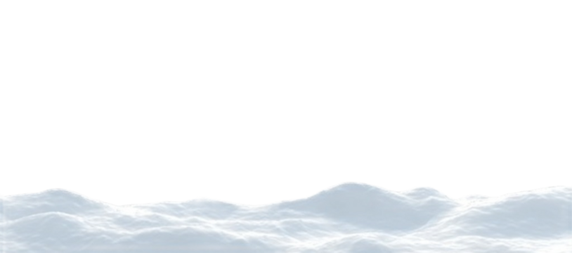 Snowdrift white landscape winter cold scene isolated christmas.