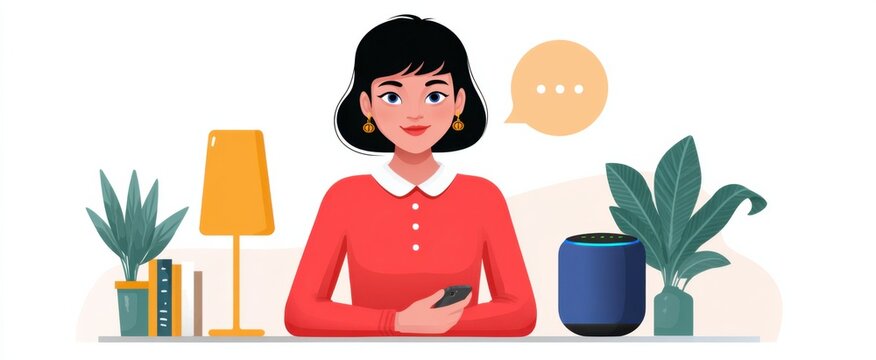 smart assistants bring comfort and ease effortlessly controlling home devices with voice recognition