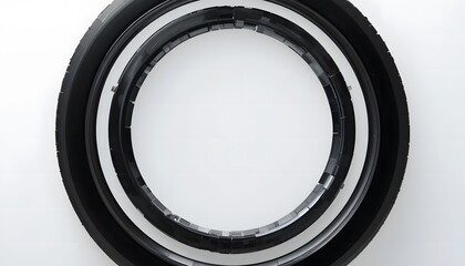 Abstract Apple Watch Fitness Rings on White Background. apple watch rings