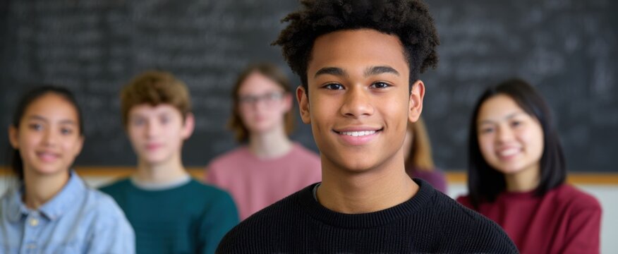 Classroom diversity fosters inclusive learning for students of varied backgrounds. - Powered by Adobe