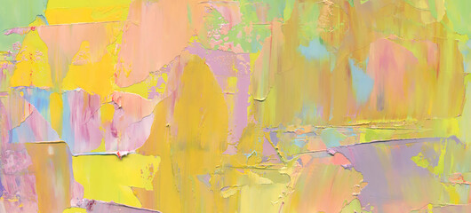 Oil paint strokes texture as abstract painting background for textured wallpaper, pattern, art print, etc