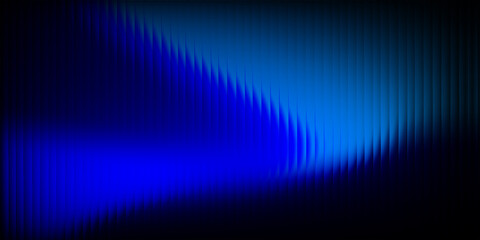 Illuminating Abstract: An artistic gradient of vibrant blue hues flows seamlessly, creating a visually dynamic composition with a captivating interplay of light and shadow.