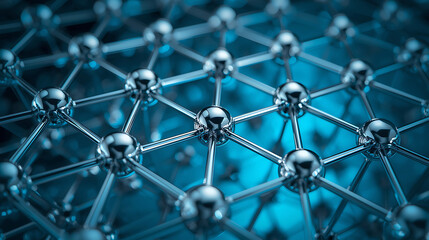 Molecular Structure of Science and Technology with Spheres and Metal Bonds with Complex Connection