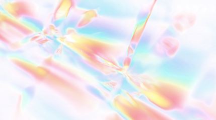 Iridescent Holographic Rainbow Colorful Blur Gradient Background