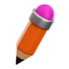 Pencil 3d Illustration