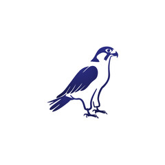 Eagle rising Wings Logo design vector template.
