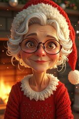 AI Nonna Natale in 3D 02