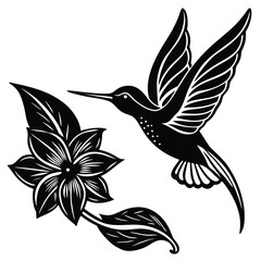 Obraz premium vector illustration of a bird