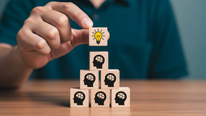 Unlock your team's potential with innovative ideas and collaborative problem-solving, a bright spark of inspiration and new ideas rising above the collective intellect