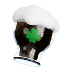 Beer Glass 3d Illustration