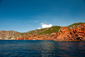 Naklejka premium Littoral corse