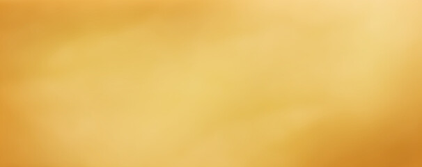 Gold color gradient background with smooth light and rays transitions. Shiny abstract texture for design, festive celebration, wealth concepts and digital backdrops.