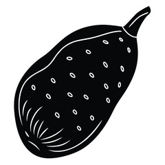 a fresh sweet potato with on a clean white backgro.eps