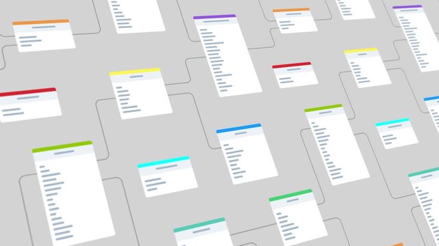 Database schema - background loop