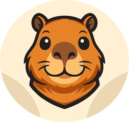 Mascot logo Capybara Capture.eps