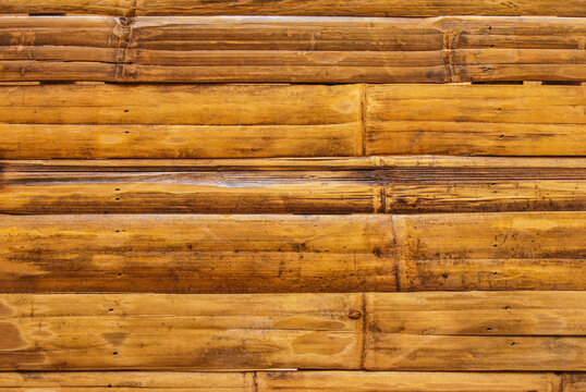 Bamboo wooden surface texture as background