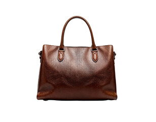 Naklejka premium Elegant Brown Leather Handbag