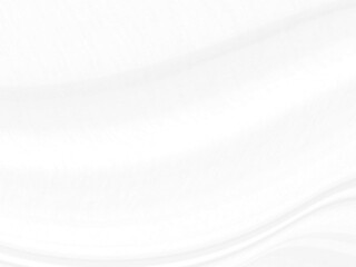 Clean woven soft fabric white abstract smooth curve shape decorative fashion textile background