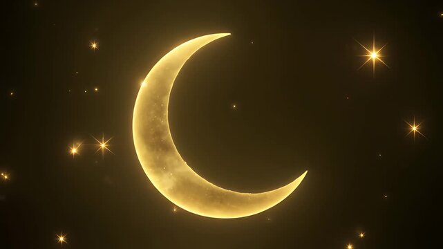 &ldquo;Golden Crescent Glow&rdquo;