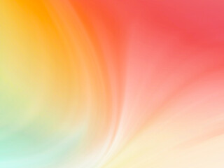 Abstract gradient Blurred colored background. Smooth transitions of iridescent red and orange colors. Colorful Rainbow backdrop Smooth Texture Graphic wallpaper