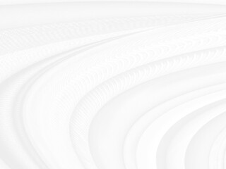 beautiful fashion textile Clean woven soft fabric abstract smooth curve shape decorative white background