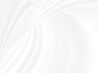 soft white fabric abstract curve multi lines shape decorative background. Beauty design gray textured