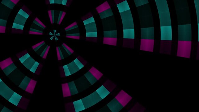 Animation seamless 4k loop Computer generated wallpaper texture element flat style with animation of rounded rectangles, circles lines light shadow 4k neon glow colorful backdrop simple forms pattern