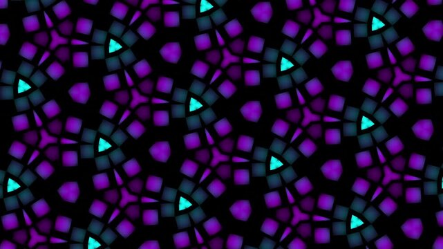 art colorful concept background abstract seamless 4k background blue purple spectrum looped animation fluorescent ultraviolet light glowing neon lines Abstract background 4k neon box circle pattern