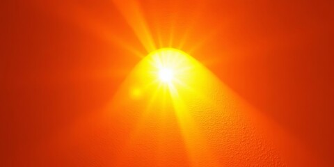 Fototapeta premium Warm, glowing golden light illuminating a textured background, golden hour, texture