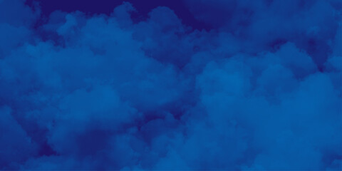 nebula gas cloud in deep outer space. Abstract soft sky blue watercolor sky and clouds, Navy blue watercolor background. grunge background with copy space for text .
