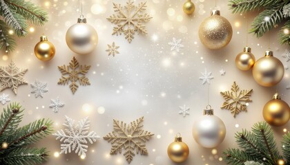 Christmas celebration decorations festive home setting digital art elegant atmosphere overhead view holiday spirit