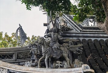 Obraz premium Asia, China, Shanghai, Yu Garden, November 2025