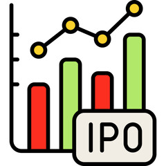 IPO colored line