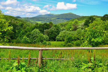 Bieszczady mountains in spring, Poland © Aneta
